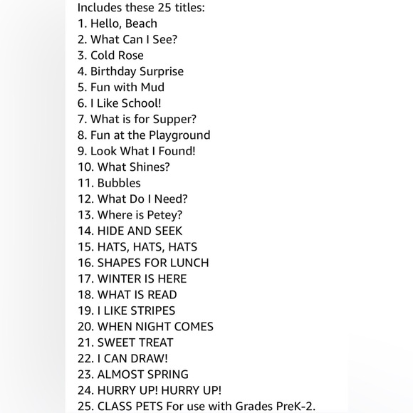 First Little Readers Books - Picture 4 of 9